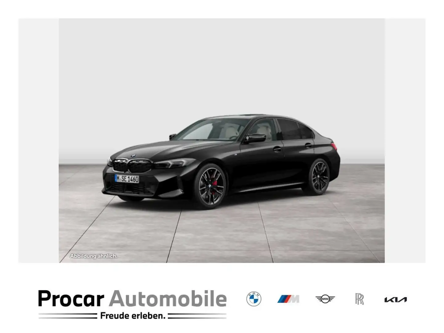 BMW 340 M340d xDrive M Sport Pro DA Prof PA+ HuD H/K 19" L Schwarz - 1