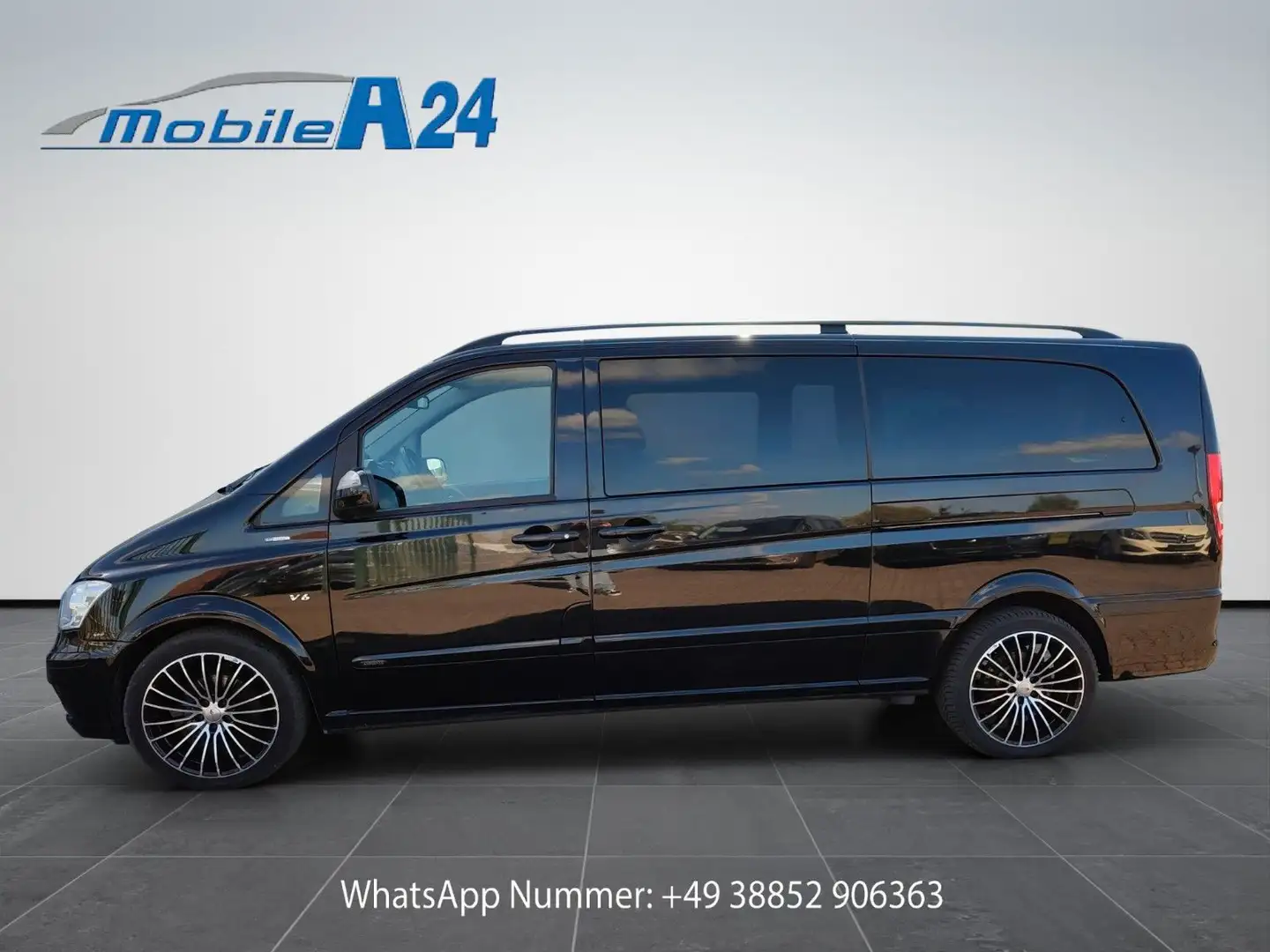 Mercedes-Benz Viano 3.0 Ambiente extralang 8-SITZER 2xSCHIEBET Noir - 2