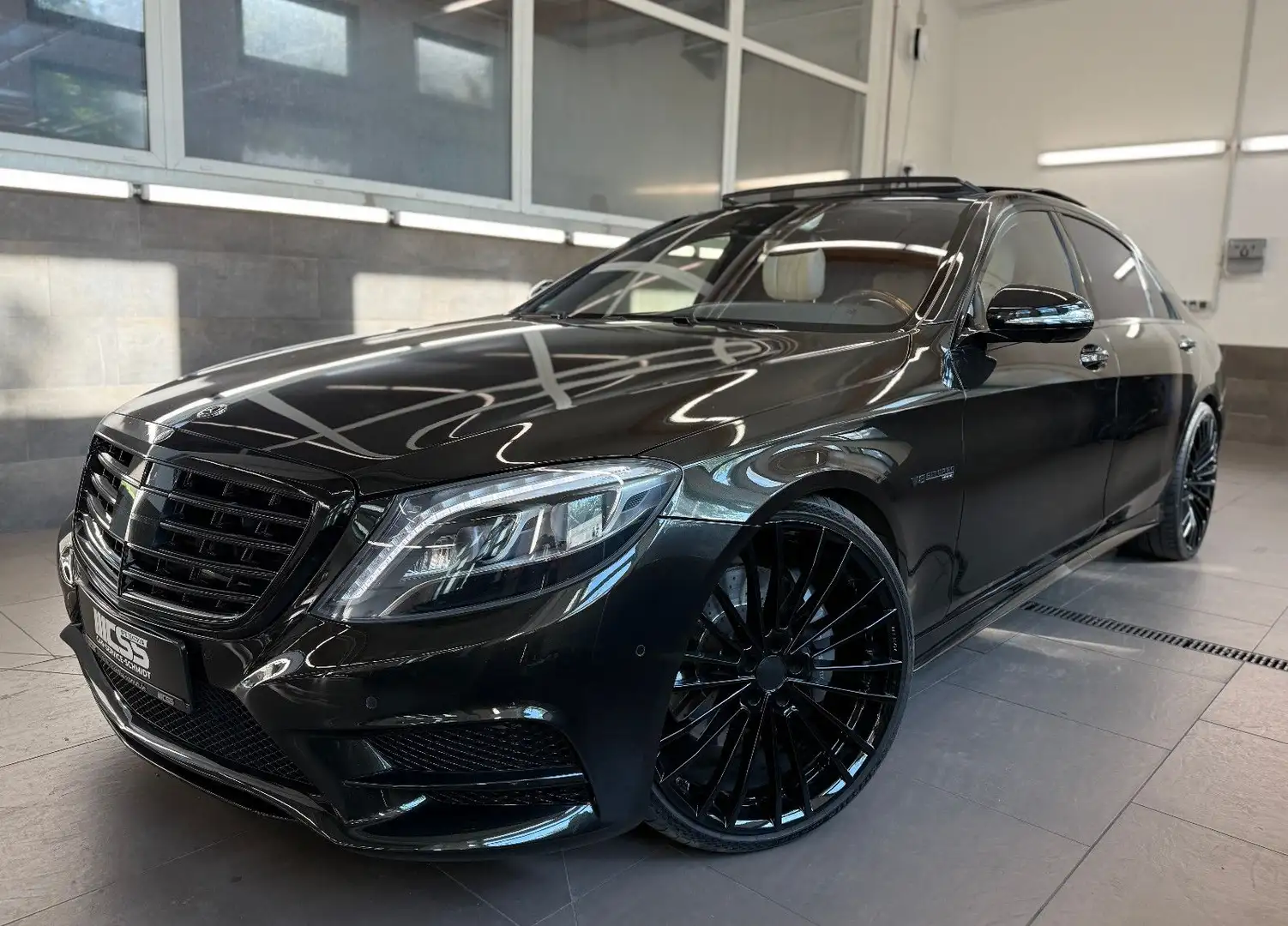 Mercedes-Benz S 500 Lang 4Matic Designo Pano Burmest Standhzg Brun - 1