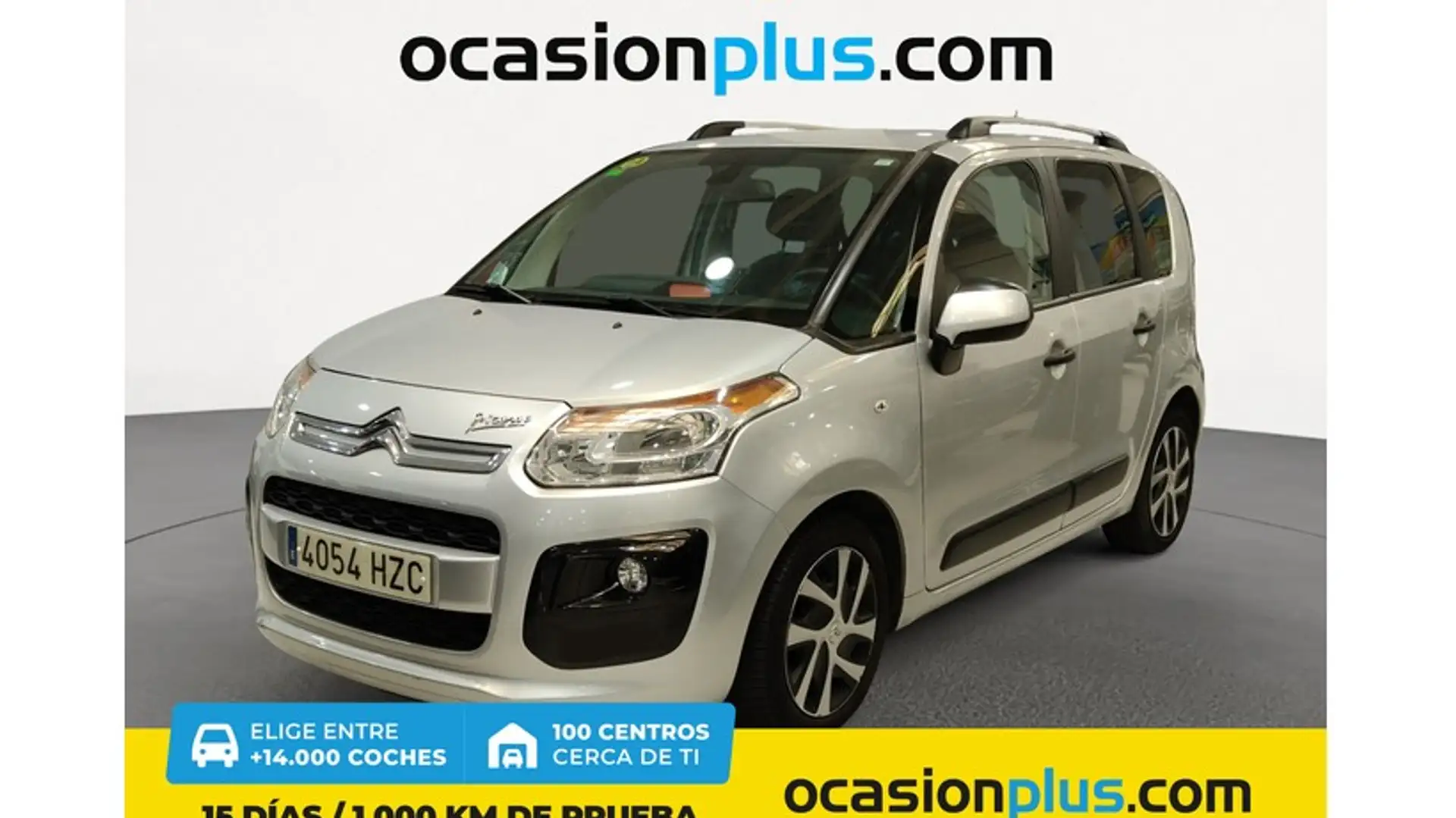 Citroen C3 Picasso 1.6HDi Seduction 90 Gris - 1