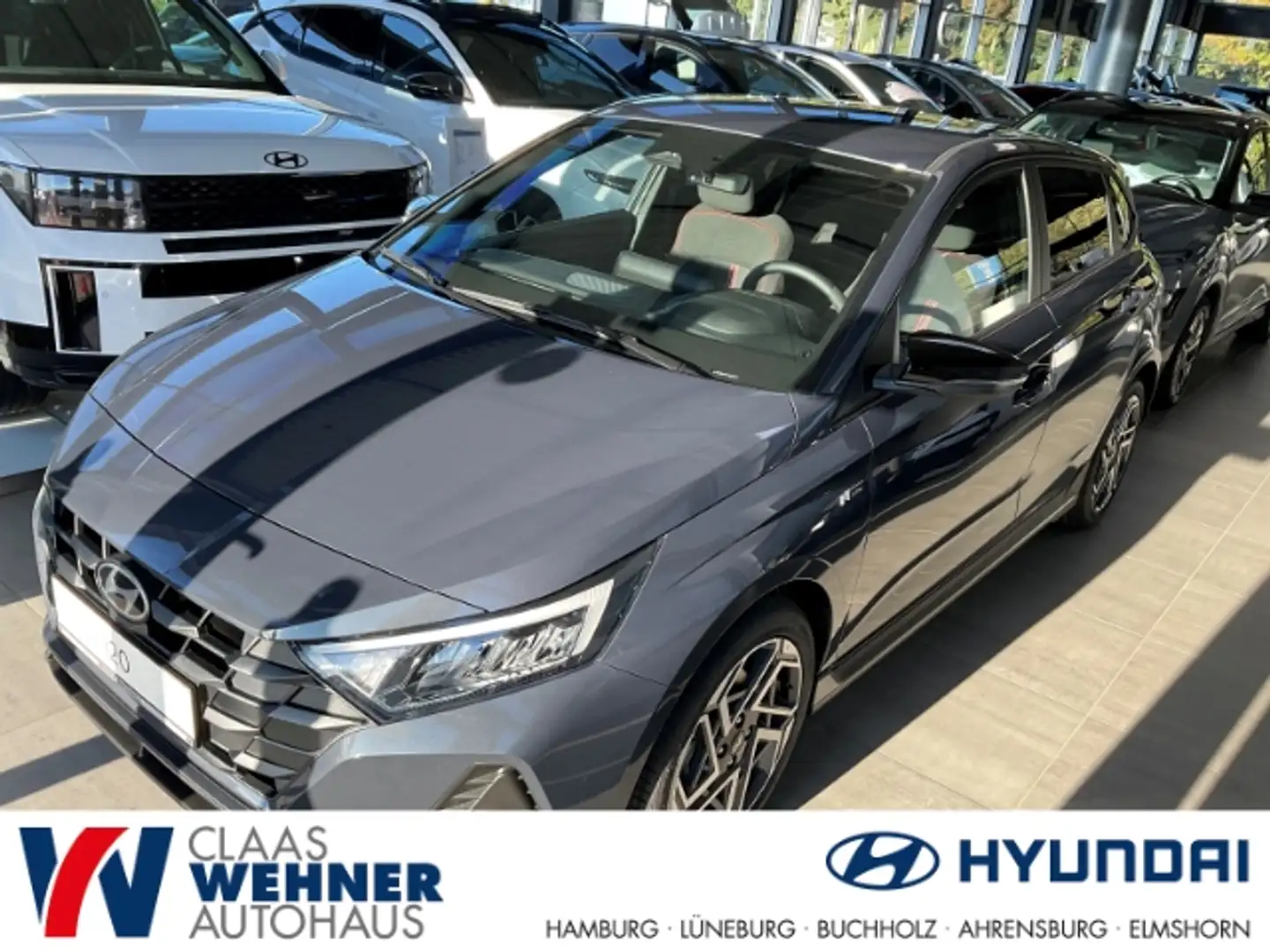 Hyundai i20 N Line 1.0 T-GDI EU6e FL (MY25) 1.0 T-GDI (100 PS) Grau - 1