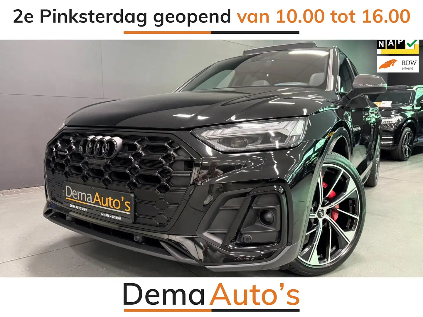 Audi Q5 55 TFSI e SQ5 367PK 3XS-LINE RS-LEDER PANO/H-UP/B& Negro - 1