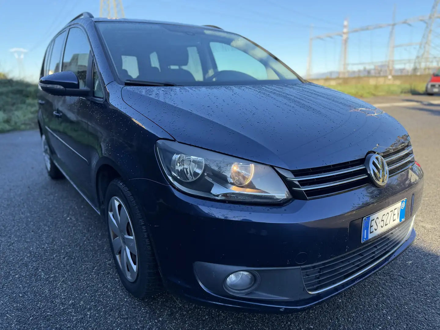 Volkswagen Touran Touran II 2013 1.6 tdi Comfortline Business dsg Blu/Azzurro - 2