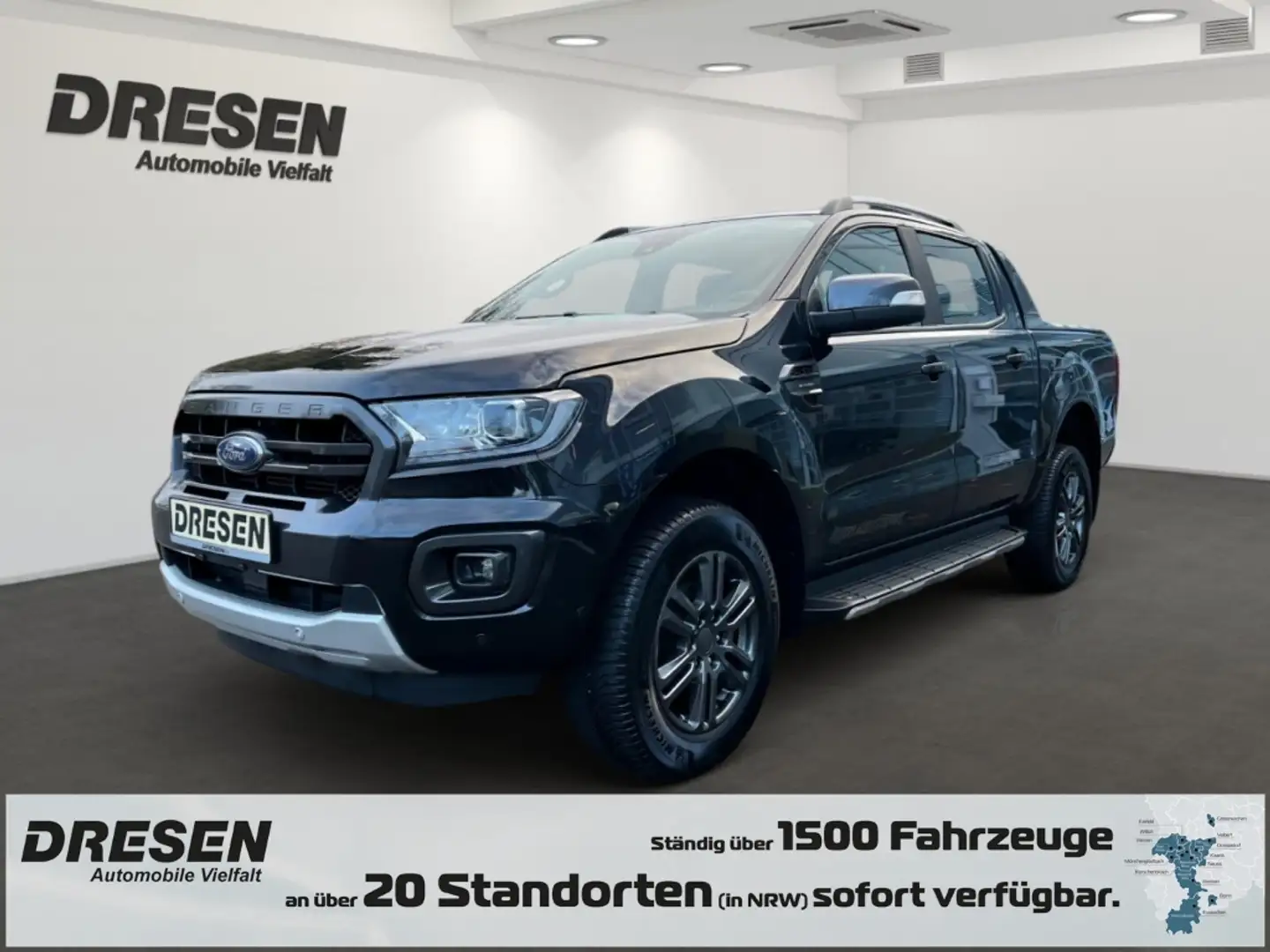Ford Ranger Wildtrak 2,0TDCi AT AWD StandHZG*SHZ*Kamera*PDC*Na Fekete - 1