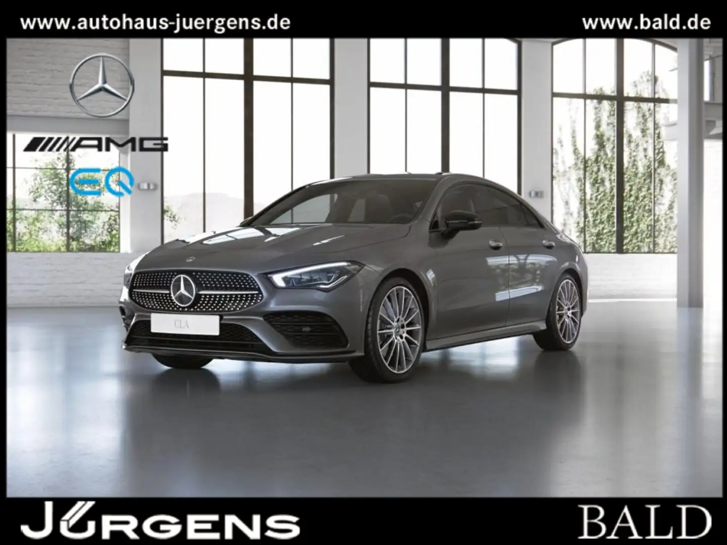 Mercedes-Benz CLA 250 e AMG/Wide/ILS/HUD/Cam/Amb/Sound/Night Grau - 1