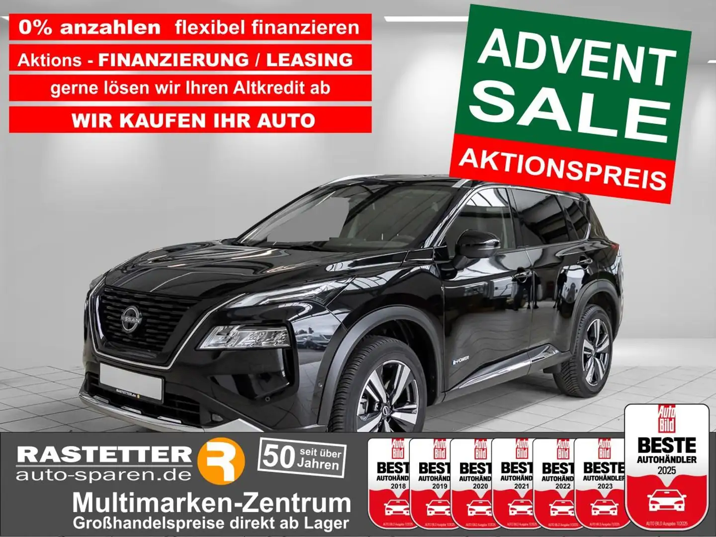Nissan X-Trail X-Trail e-POWER e-4ORCE tekna Leder+19Z-Matrix+Pro Black - 1