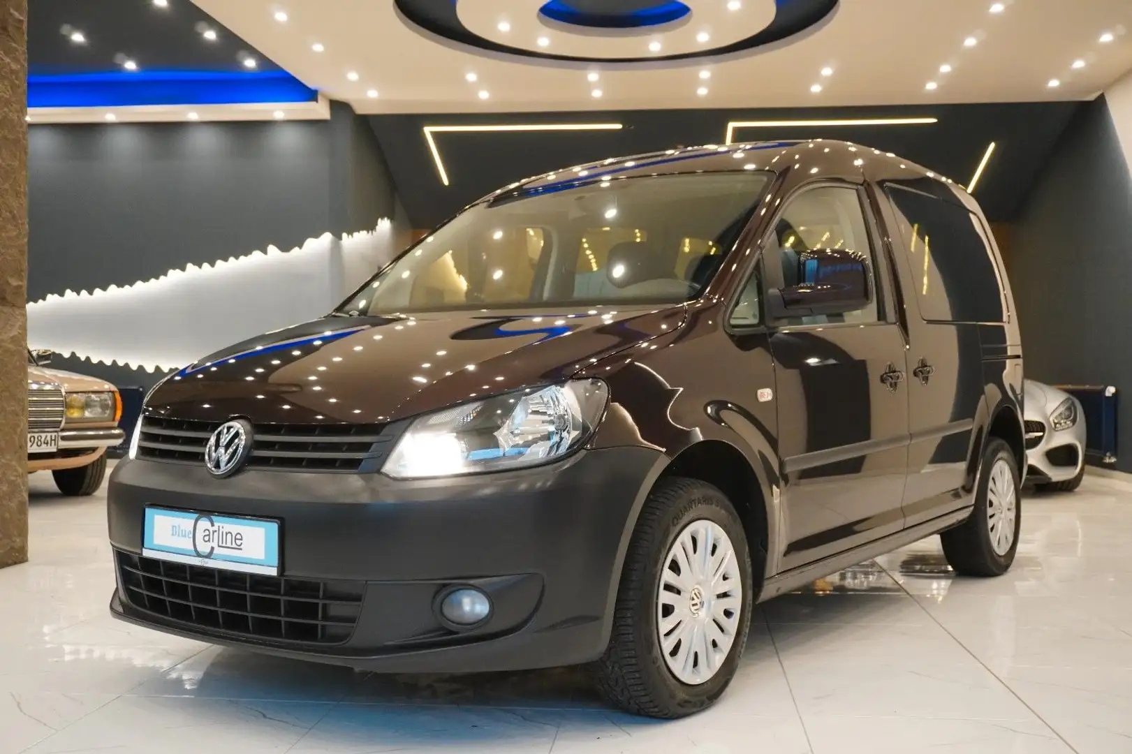Volkswagen Caddy 1.6 TDI Trendline*Ser+ZR*Neu+AHK+Klima Schwarz - 1