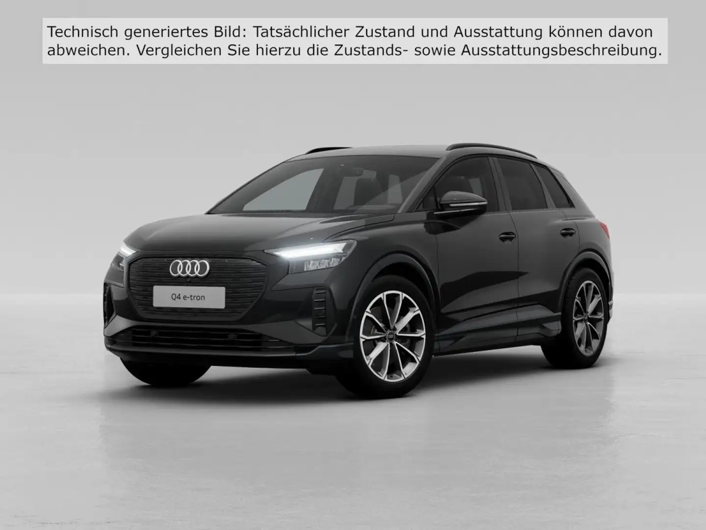 Audi Q4 e-tron Q4 45 e-tron quattro S line AHK Sound ACC Navi Schwarz - 2