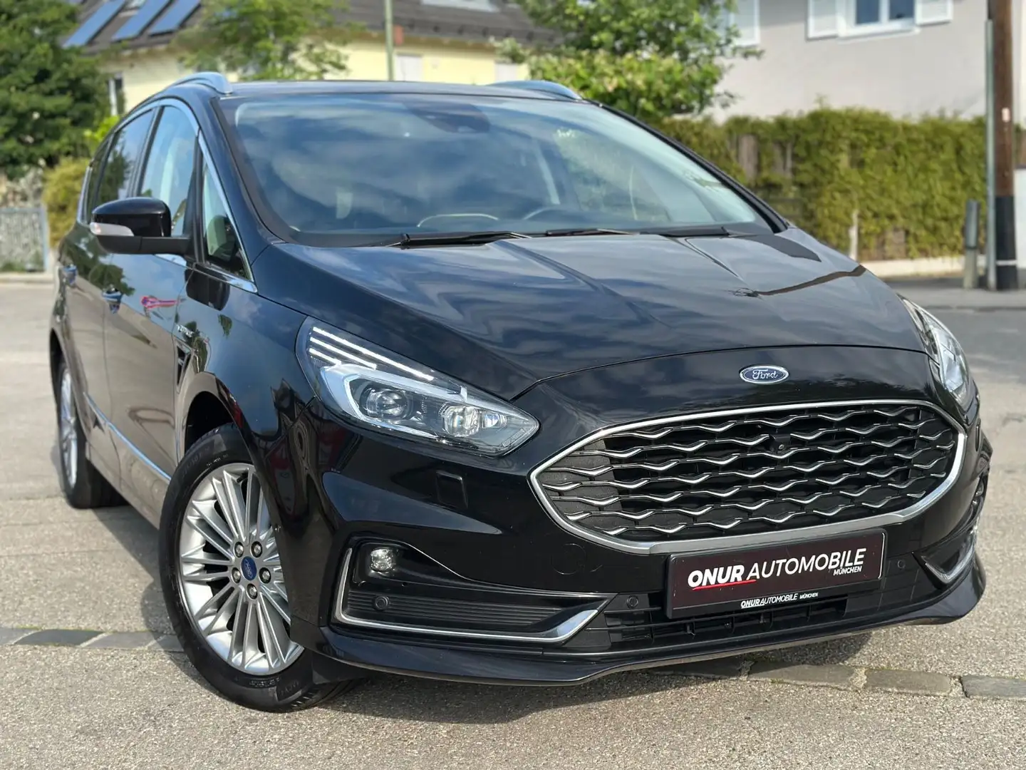 Ford S-Max Vignale Navi Leder ACC Massage AHK 7-Sitze Noir - 1