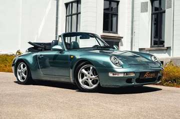 911 CARRERA 4 / CABRIOLET / PAPYRUS GREEN / UNIQUE COLOR / HEATED SEATS / MATCHING NUMBERS / COLLECTOR
