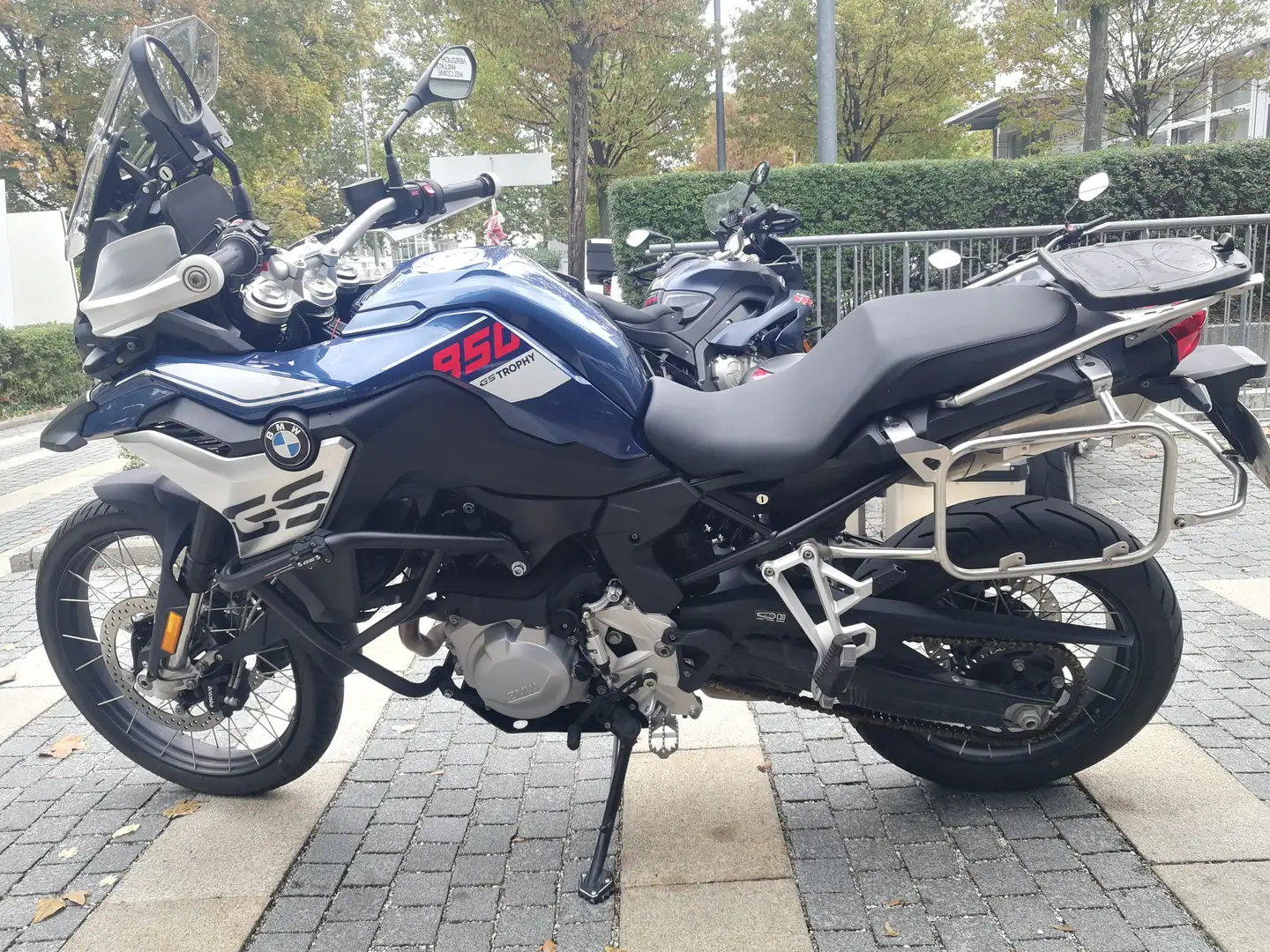 BMW F 850 GS Adventure Tiefergelegt Kék - 1