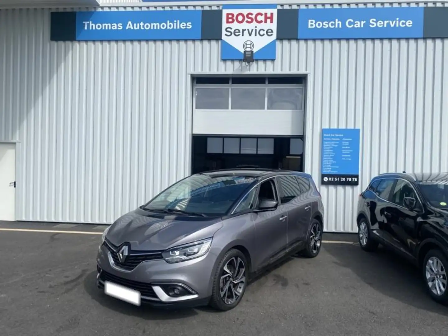 Renault Grand Scenic 1.7 Blue dCi 120ch Intens EDC Gris - 1