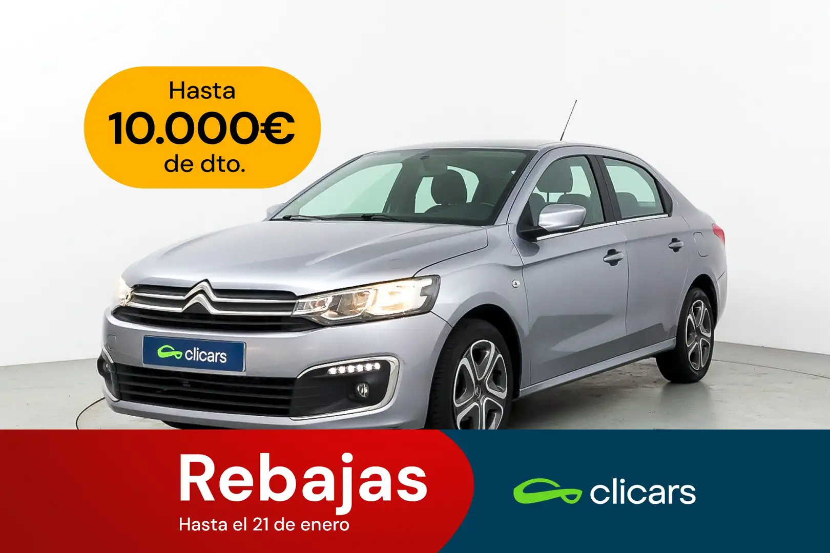 Citroen C-Elysée 1.2 PureTech Shine 82 Grau - 1