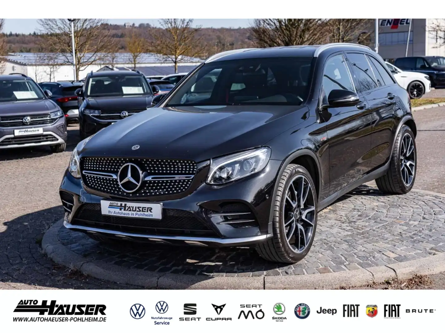 Mercedes-Benz GLC 43 AMG 4Matic KAMERA PARK TEMPOMAT LED Černá - 1