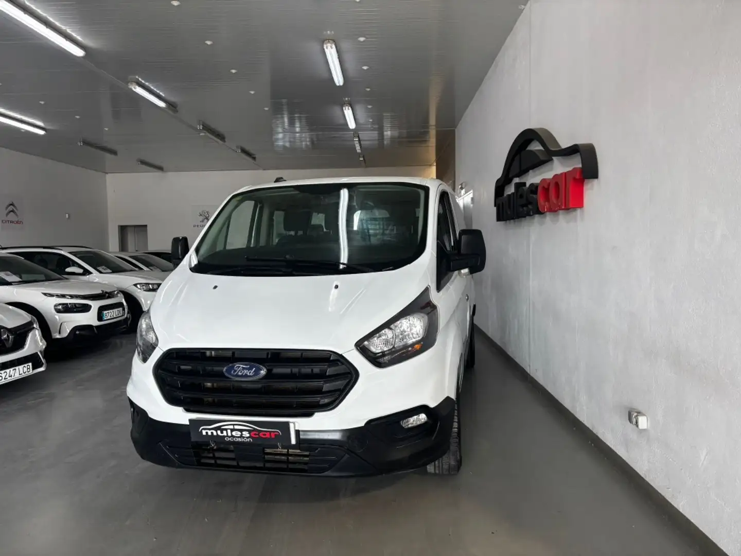Ford Transit Custom FT 320 L1 Kombi Ambiente EcoBlue 10 Blanc - 2
