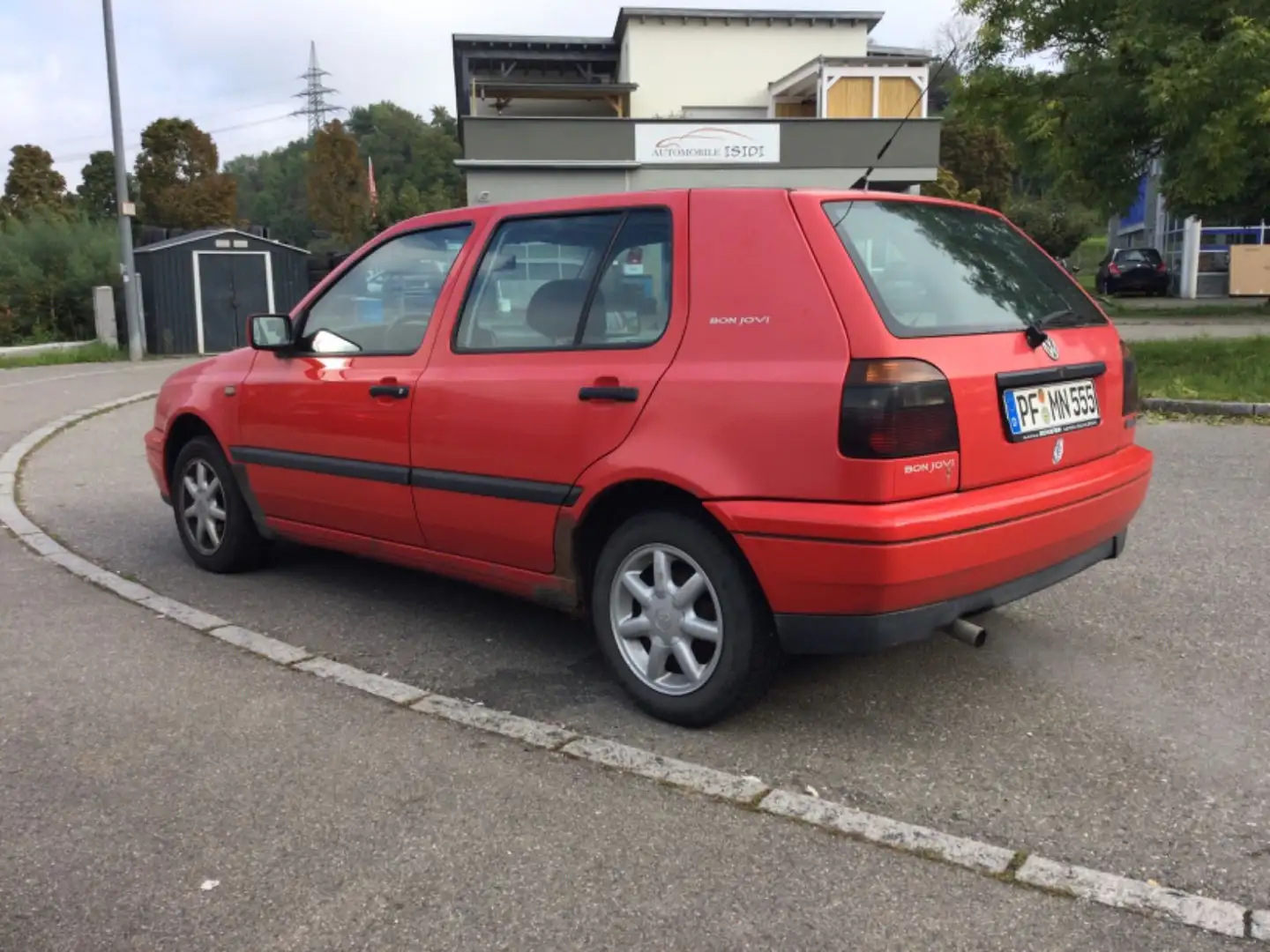 Volkswagen Golf 3 BON JOVI 1.8 Benzin Rot - 1