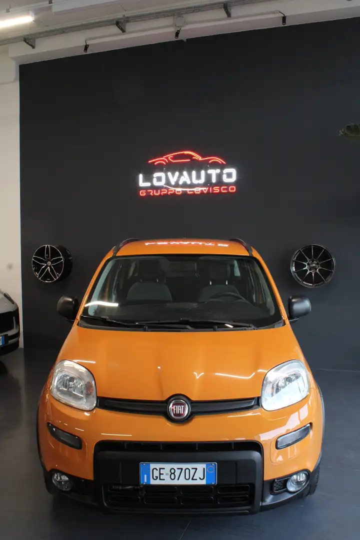 Fiat Panda Panda III 2021 0.9 t.air t. natural power CityLife Oranje - 1