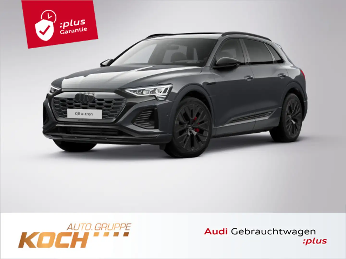 Audi Q8 e-tron 55 quattro S-Line 2x, AHK, Pano, HUD, Grau - 1