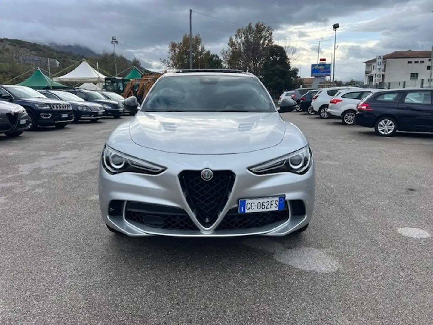Alfa Romeo Stelvio 2.9 Bi-Turbo V6 510CV AT8 Q4 Quadrifoglio *Tetto* Argento - 2