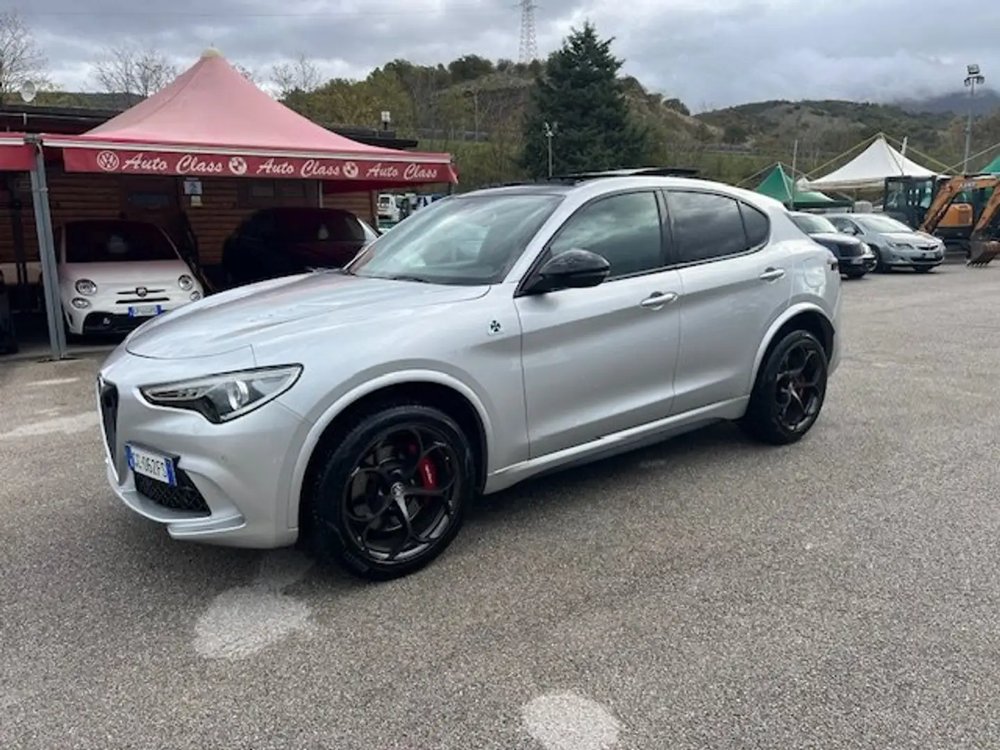 Alfa Romeo Stelvio 2.9 Bi-Turbo V6 510CV AT8 Q4 Quadrifoglio *Tetto* Argento - 1