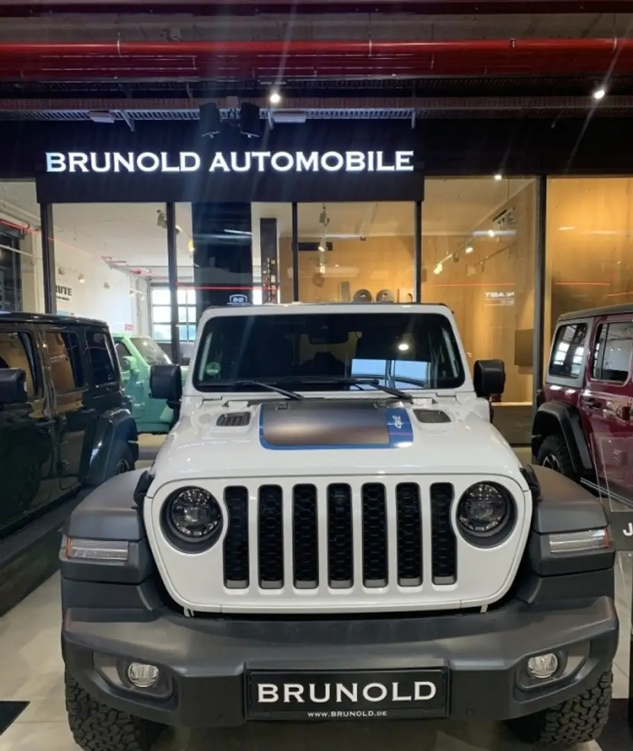Jeep Wrangler Unlimited 2.0 4xe Rubicon 8ATX Blanc - 1