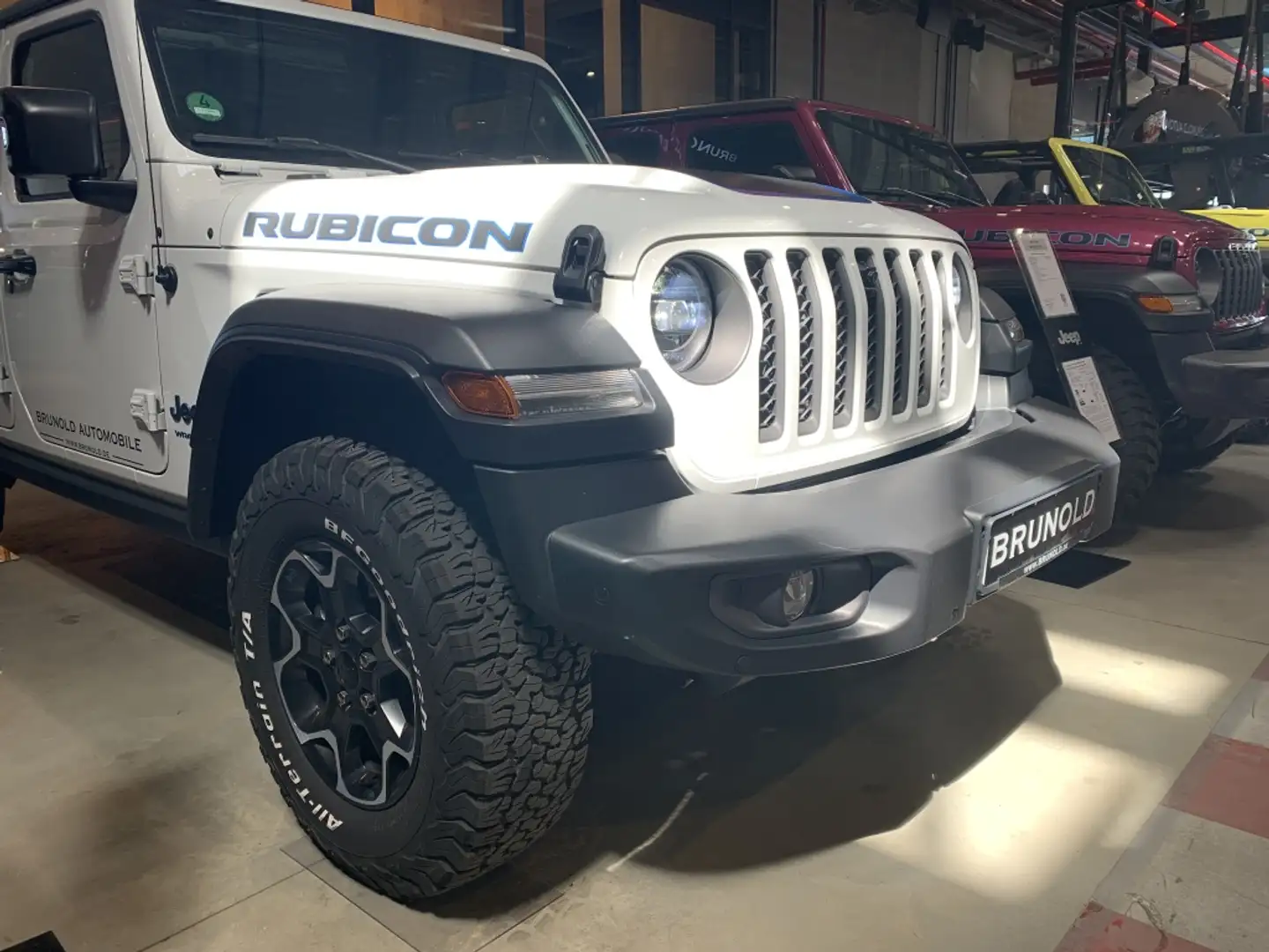 Jeep Wrangler Unlimited 2.0 4xe Rubicon 8ATX Blanc - 2