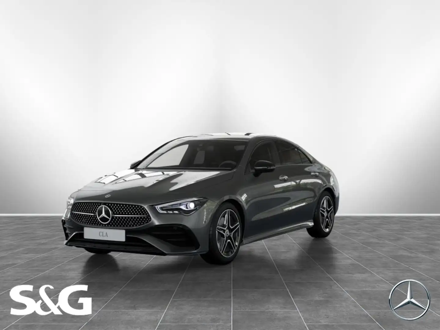Mercedes-Benz CLA 200 Coupé AMG AHK+KAMERA+CARPLAY+KEYLESS+18" Grau - 1
