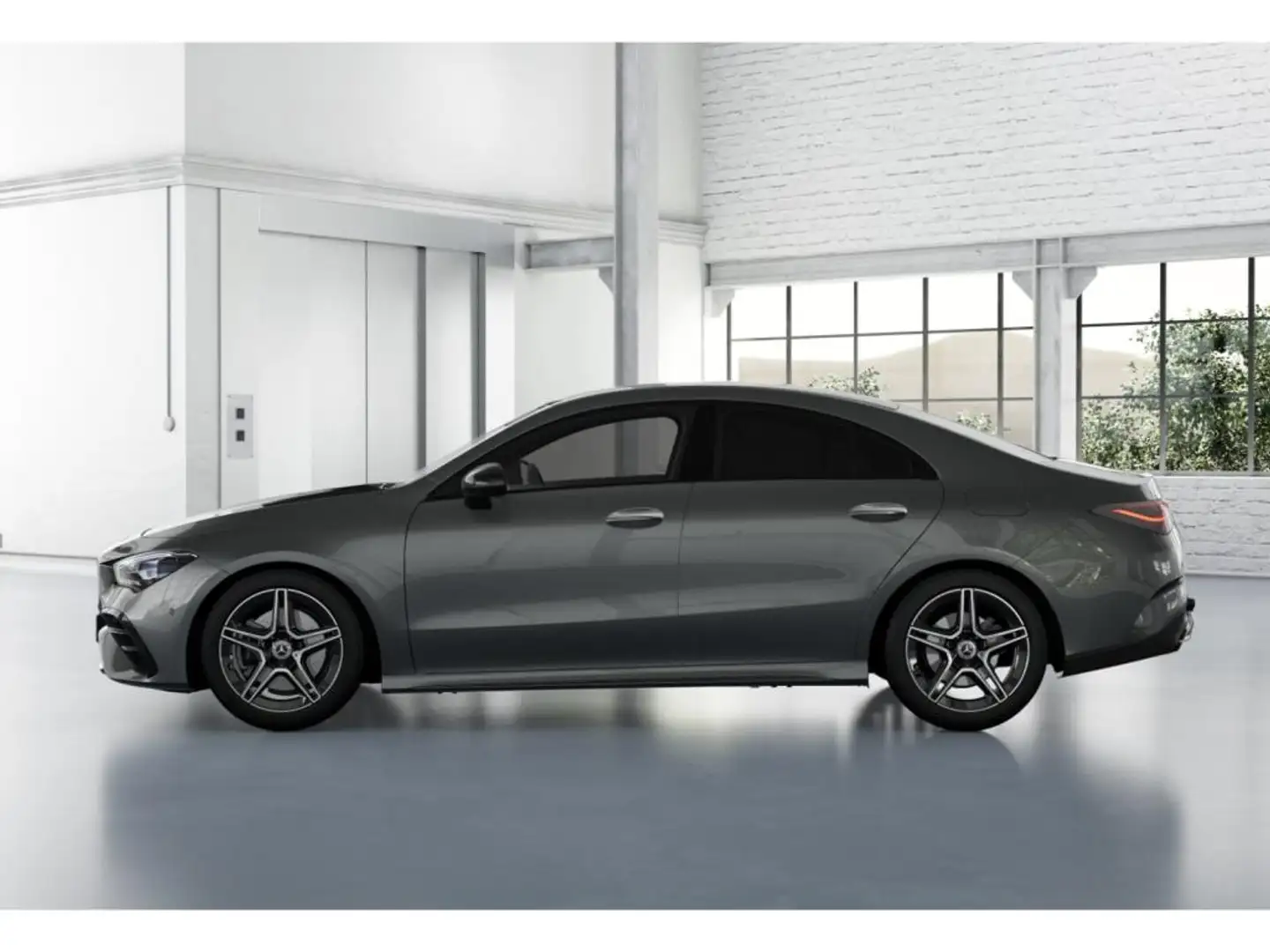 Mercedes-Benz CLA 200 Coupé AMG AHK+NIGHT+CARPLAY+KEYLESS+18" Grau - 2