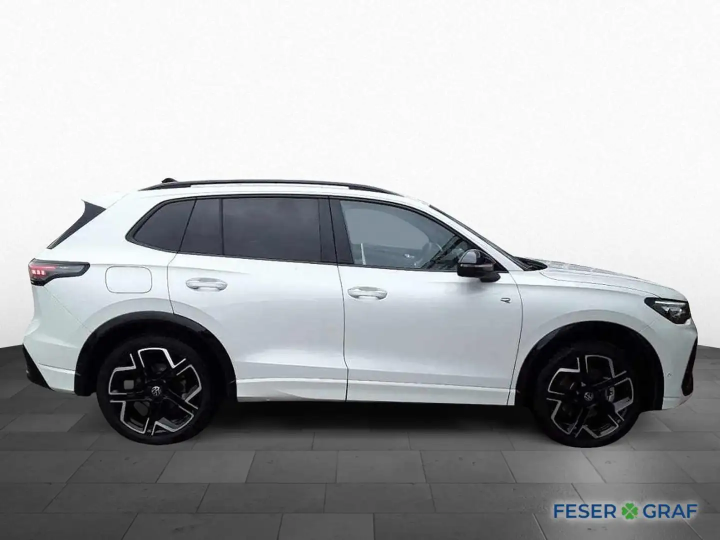 Volkswagen Tiguan 2.0 TDI DSG R-Line BLACK NAVI IQ.LIGHT Weiß - 2