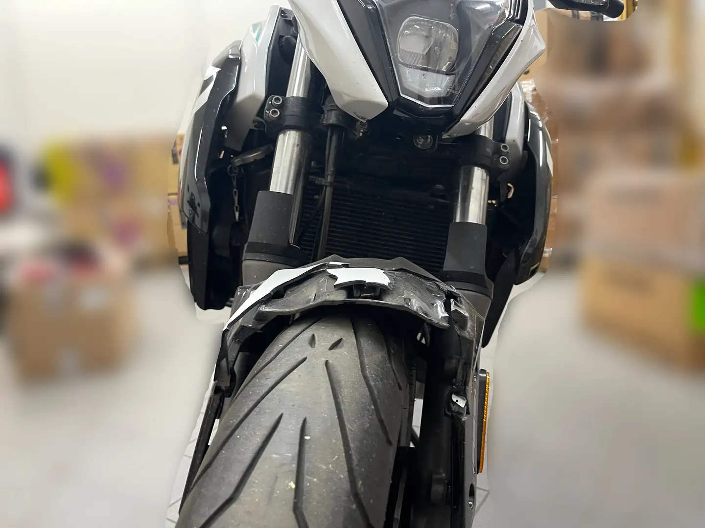 CFMOTO 650 NK 35kw (A2) Blanc - 1