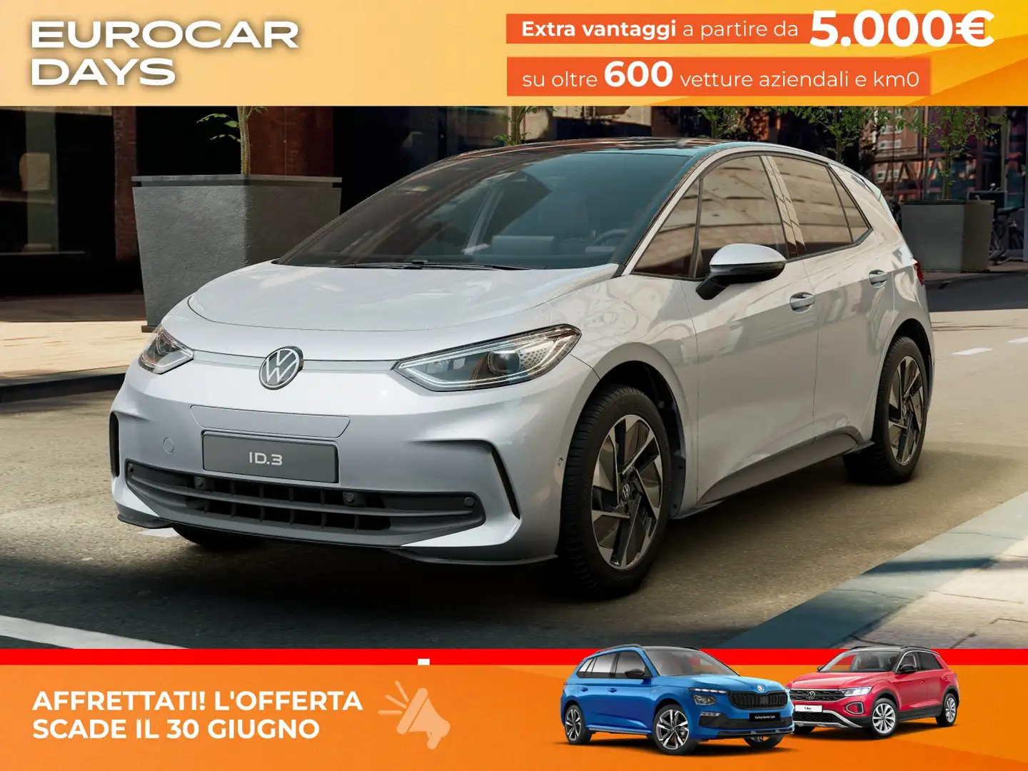Volkswagen ID.3 59 kwh pro edition plus 204cv Gris - 1