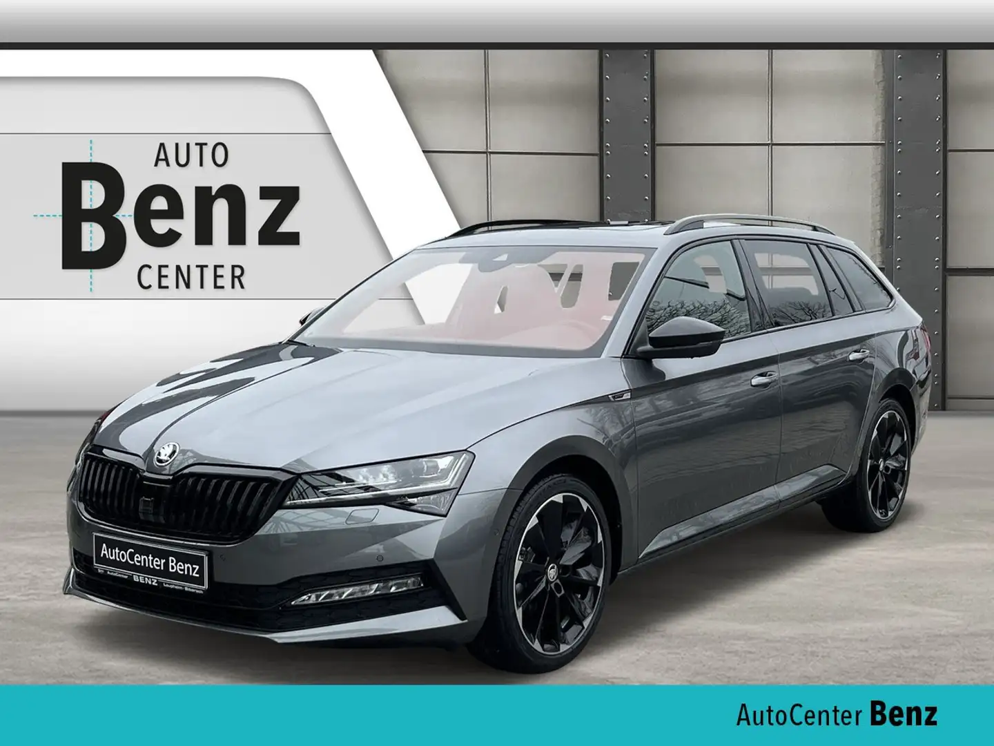Skoda Superb C. 2.0 TSI DSG SPORTLINE *AHK*M-LED*PANO* Klima Grau - 1