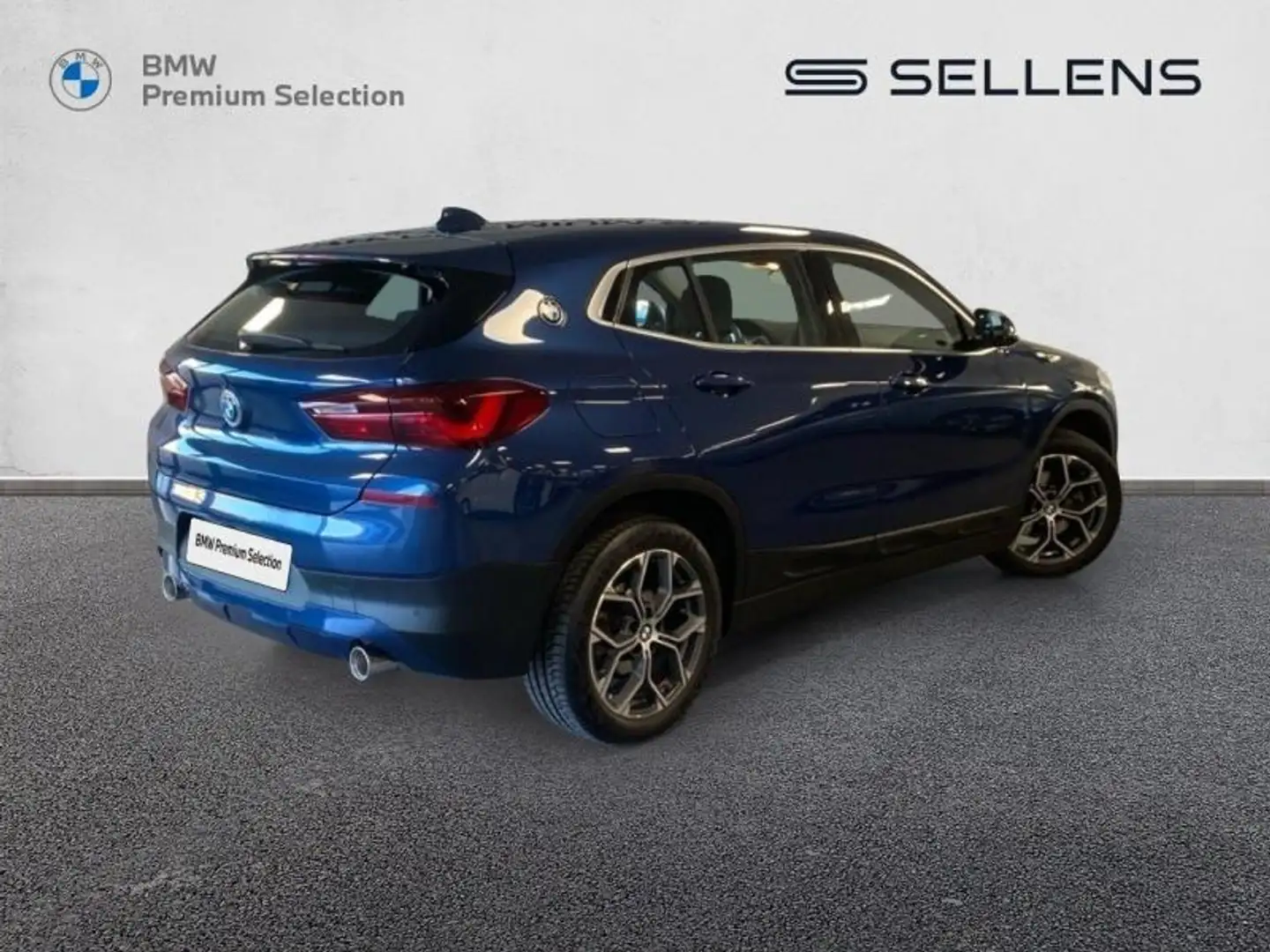 BMW X2 xDrive18dA 150ch Business Design Euro6d-T Bleu - 2