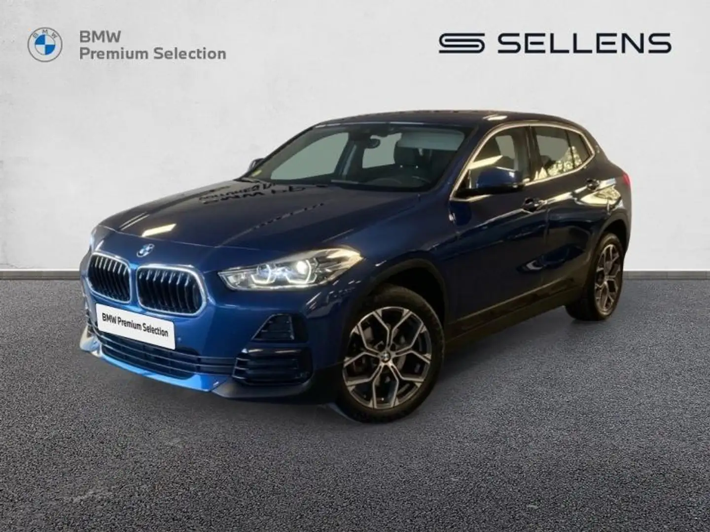 BMW X2 xDrive18dA 150ch Business Design Euro6d-T Bleu - 1
