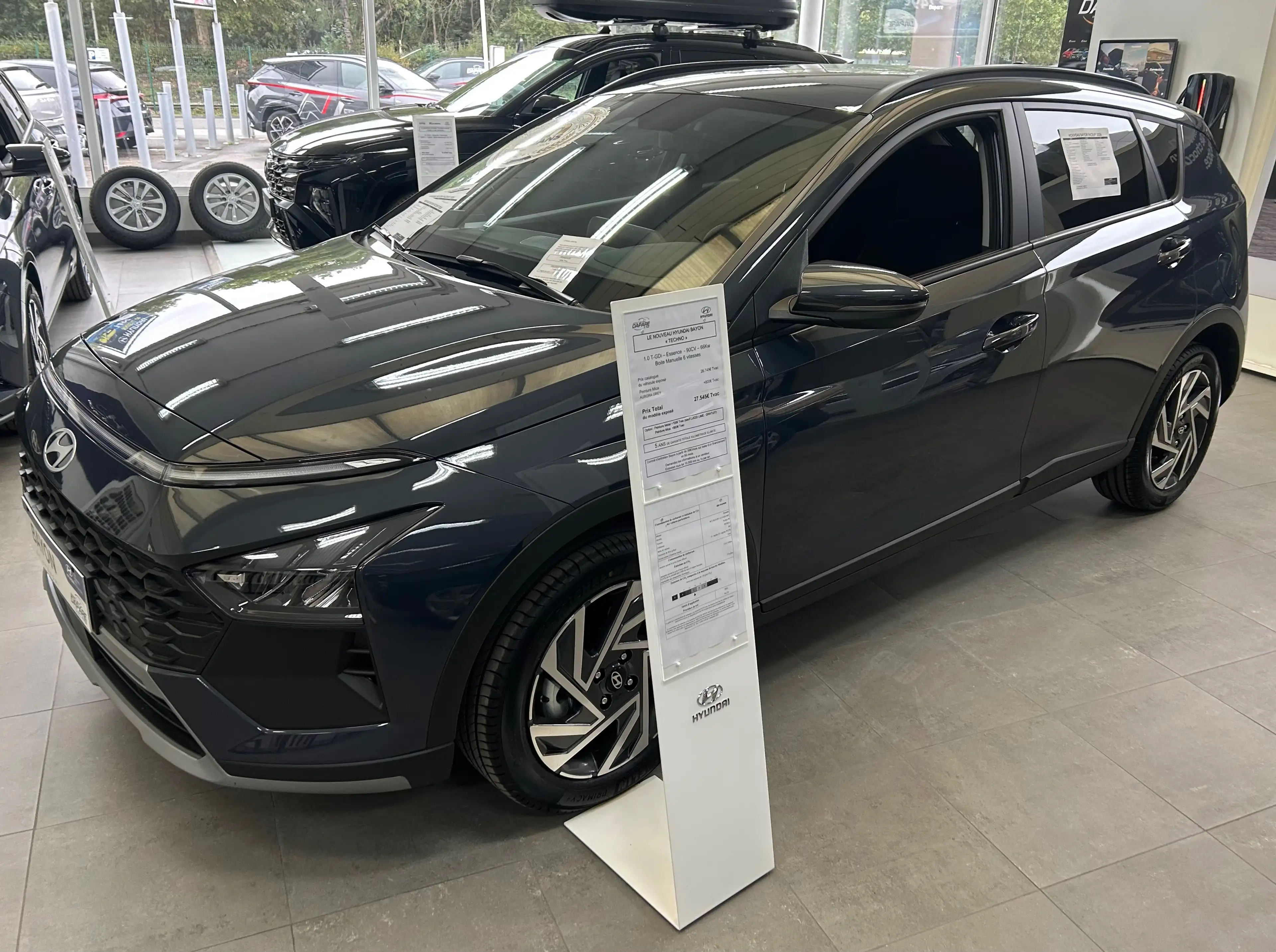 Hyundai BAYON TECHNO 1.0 T-GDi 90CV - NEUVE - STOCK - 0KM
