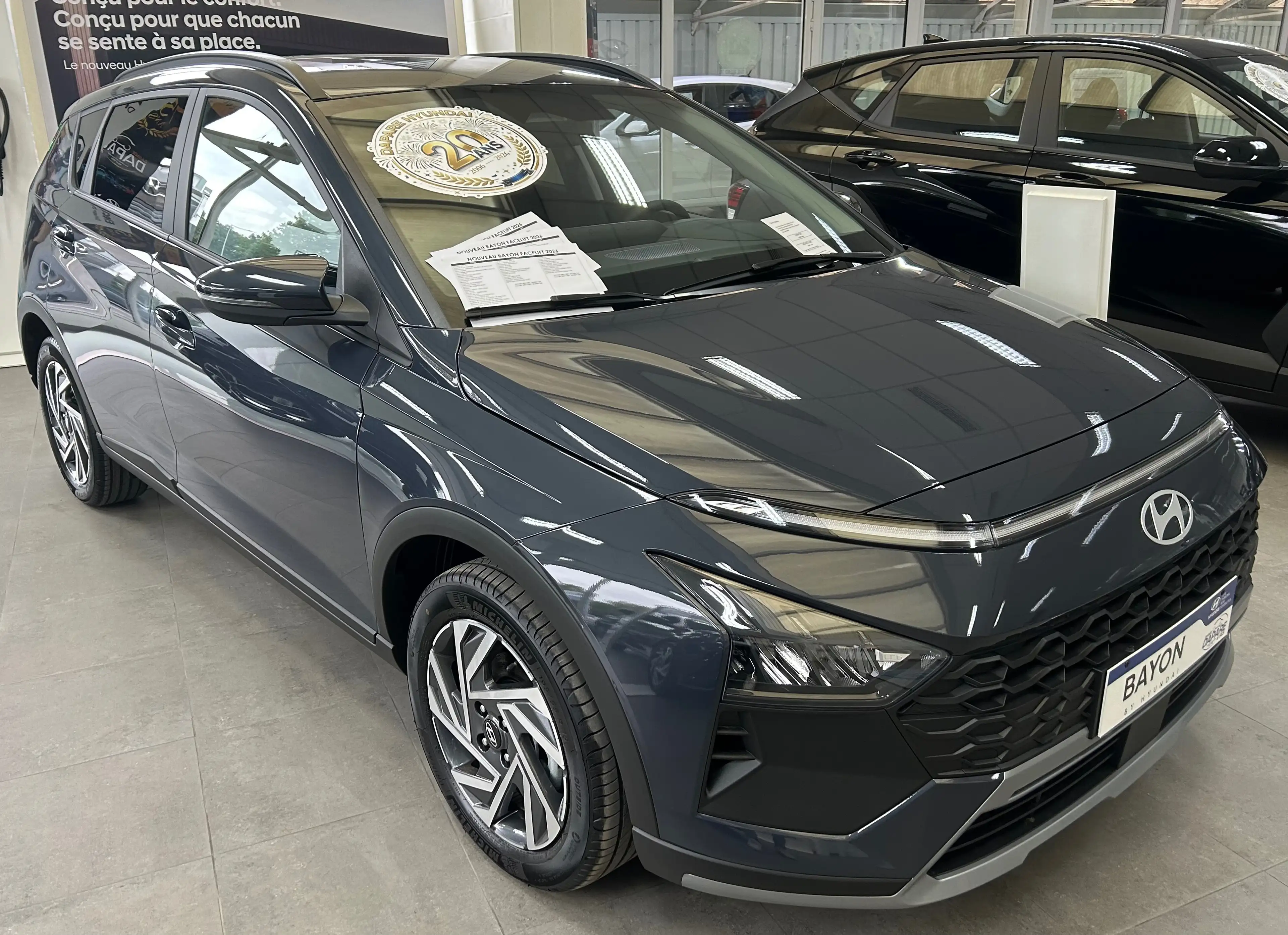 Hyundai BAYON TECHNO 1.0 T-GDi 90CV - NEUVE - STOCK - 0KM — photo 3