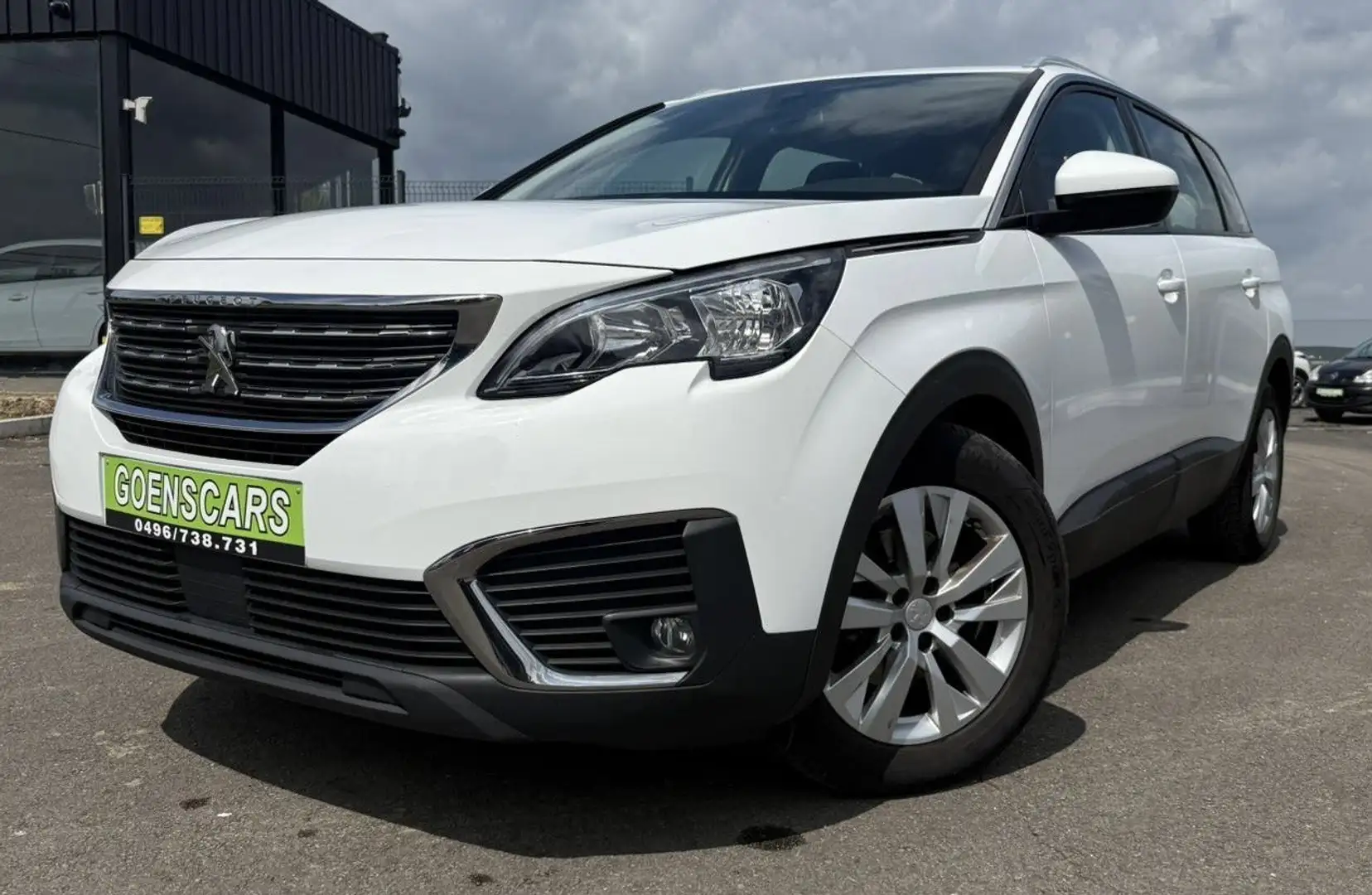 Peugeot 5008 1.2T 7 PLACES,AIRCO,CRUISE,PDC,GARANTIE 😍 Білий - 1