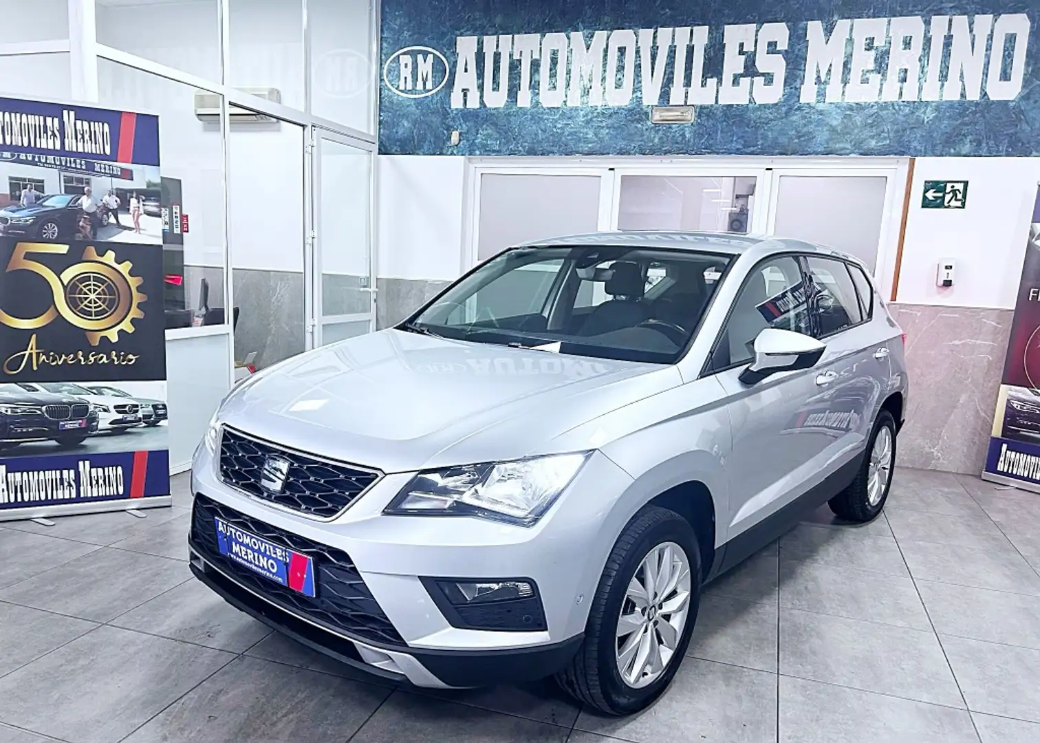 SEAT Ateca 2.0TDI CR S&S FR 4Drive DSG 150 Argent - 1