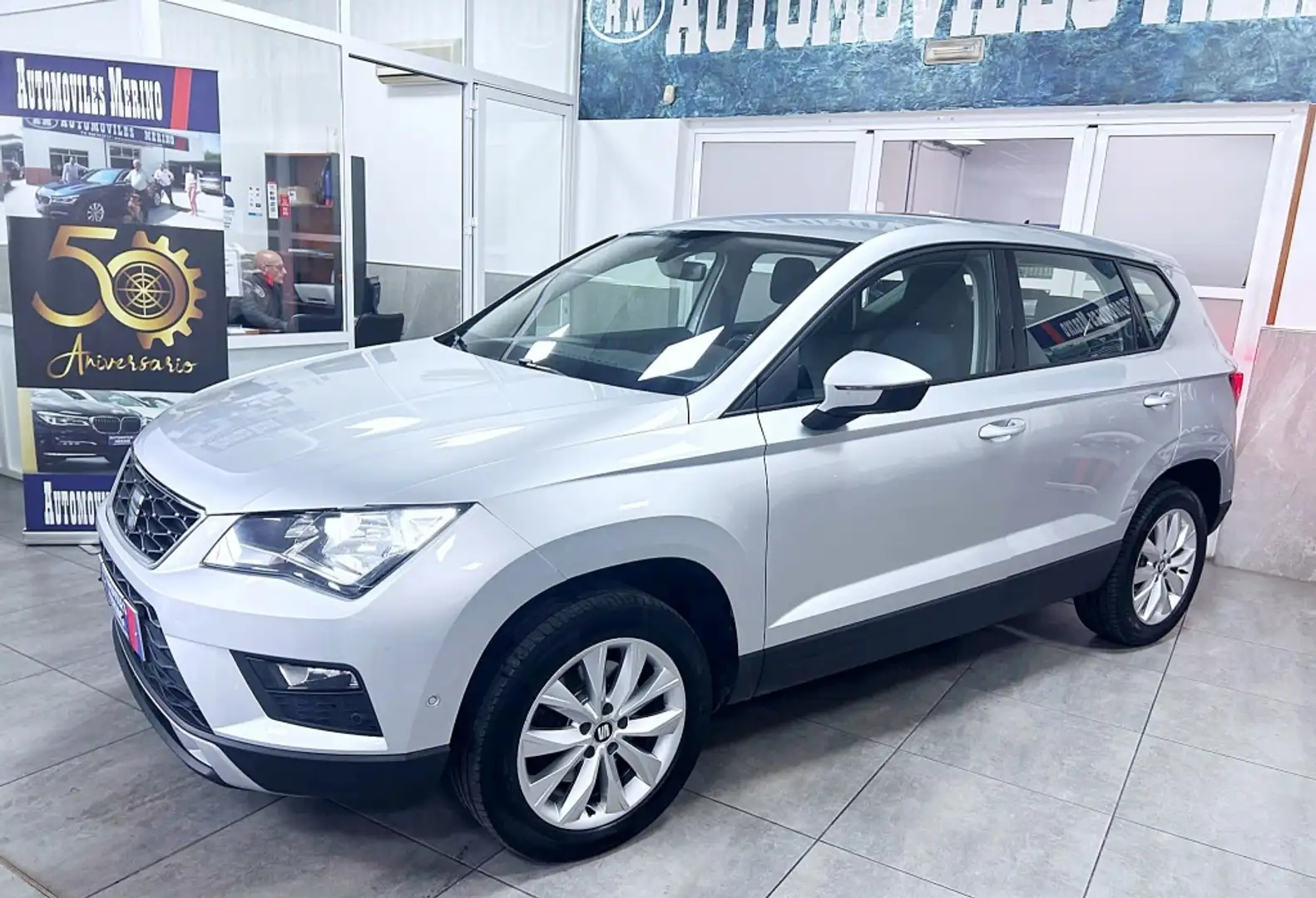 SEAT Ateca 2.0TDI CR S&S FR 4Drive DSG 150 Argent - 2