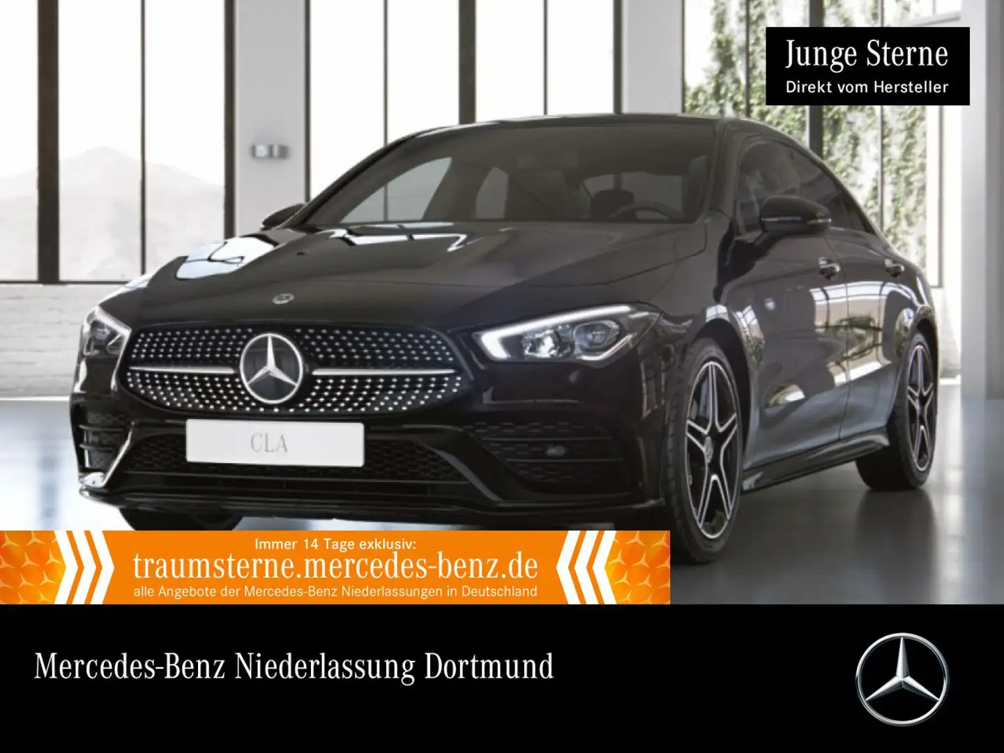 Mercedes-Benz CLA 250 e AMG+NIGHT+PANO+LED+KAMERA+KEYLESS+8G Schwarz - 1
