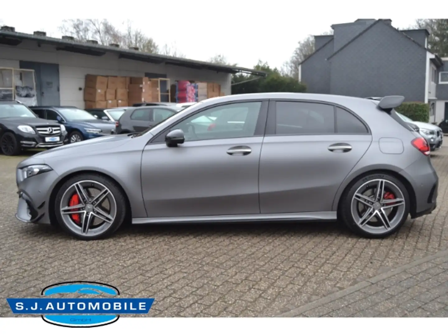 Mercedes-Benz A 45 AMG S, 4Matic, MULTIBEAM,Pano,Burmester, Gris - 2