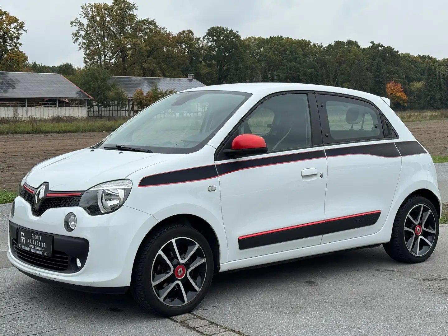 Renault Twingo Luxe Klimaautomatik Spurhalte Tempomat Weiß - 1