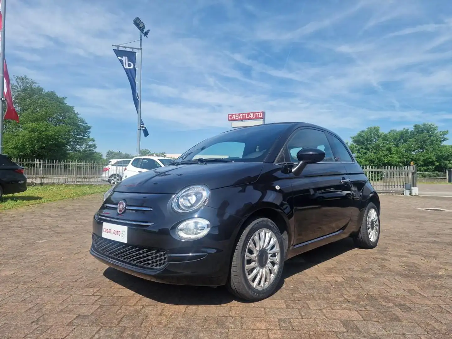 Fiat 500C 500C 1.2 Lounge 69cv my20 Negro - 1