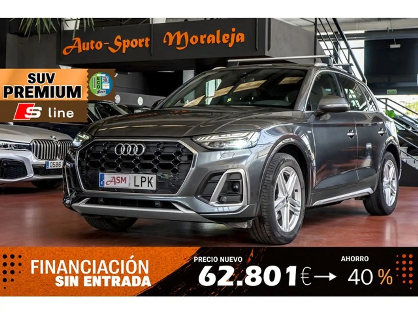 Audi Q5 35 TDI S line S tronic Gris - 1