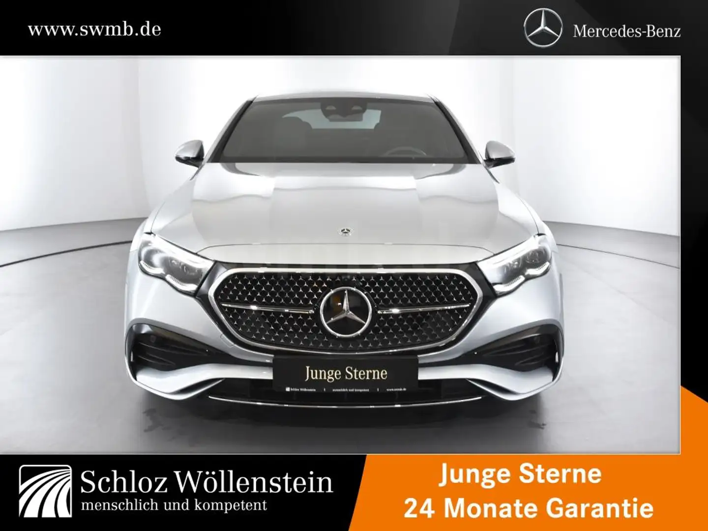 Mercedes-Benz E 450 4M AMG/DigitalLight/Sthz/Fahrass/Softclose Argintiu - 2