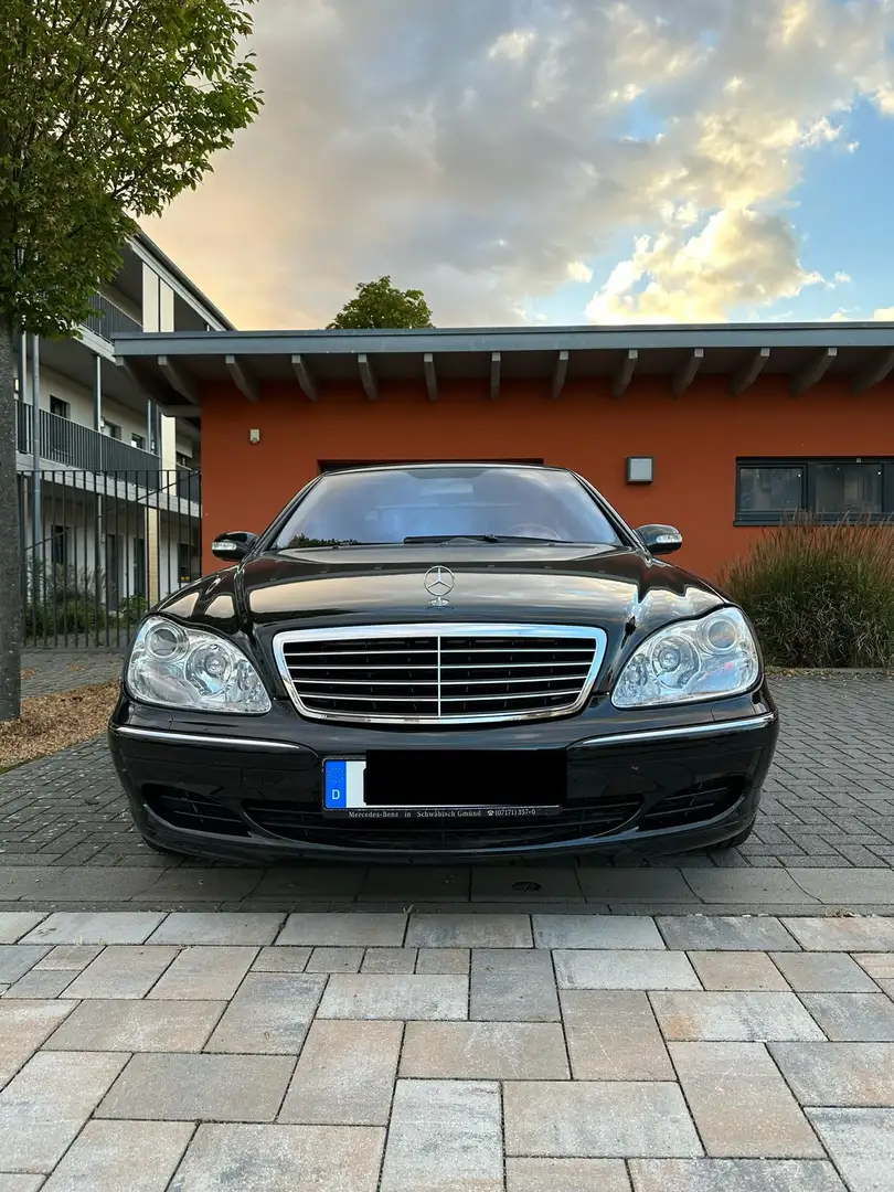 Mercedes-Benz S 500 Scheckheft, Top gepflegt Negru - 1