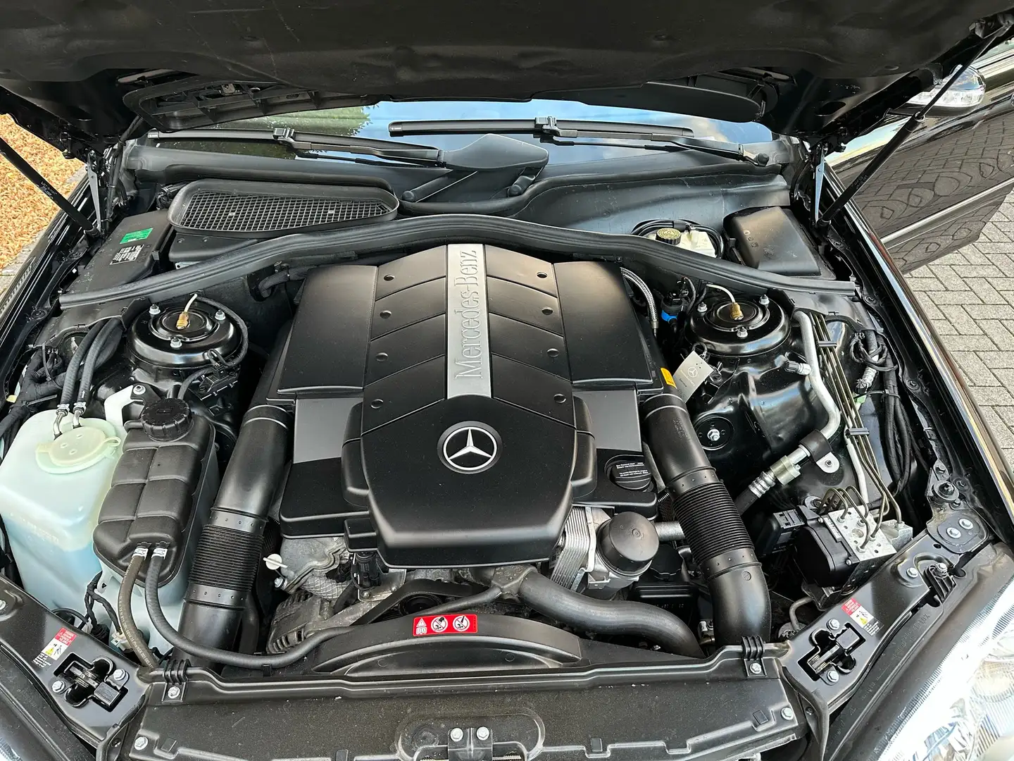 Mercedes-Benz S 500 Scheckheft, Top gepflegt Fekete - 2