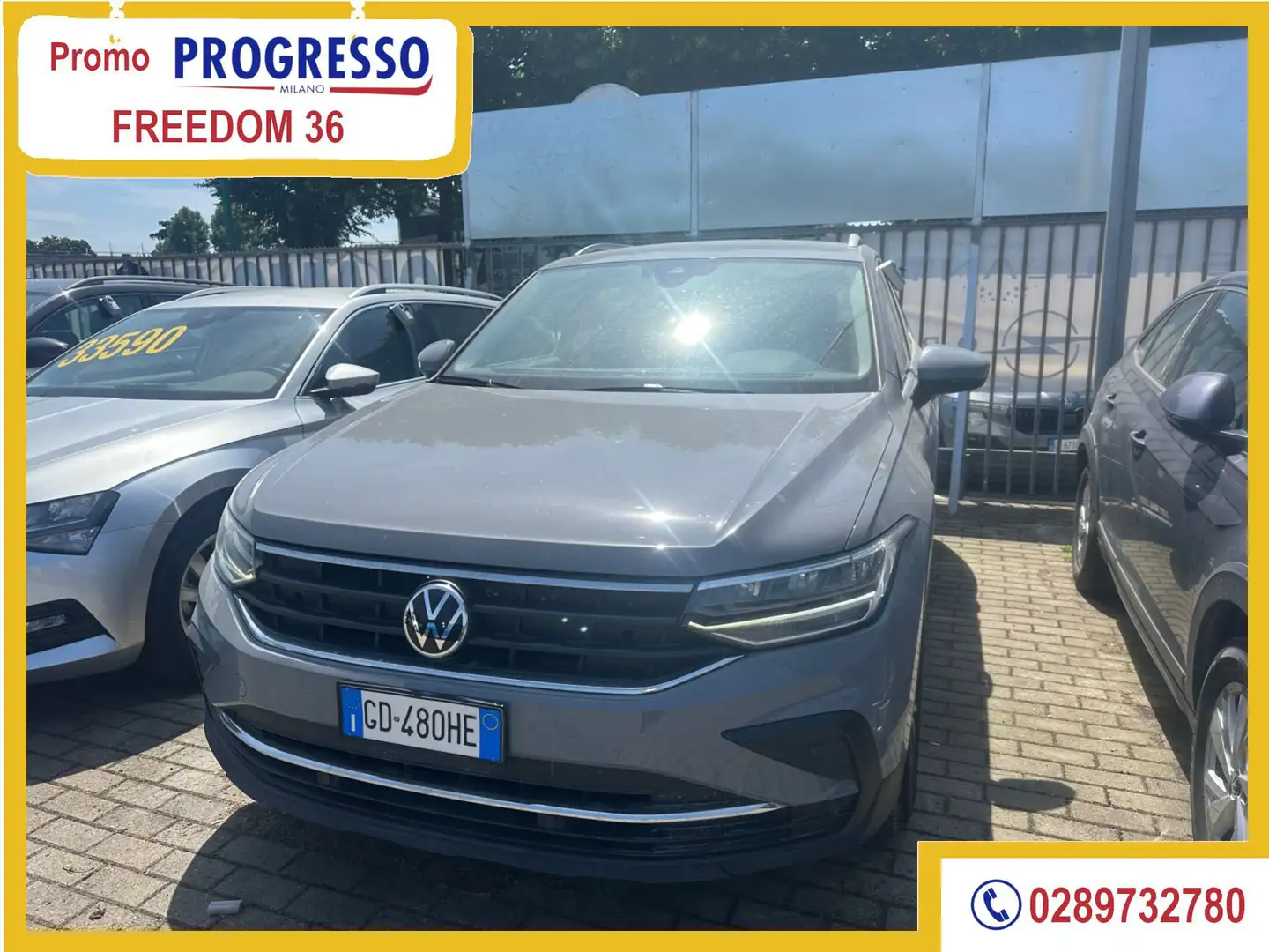 Volkswagen Tiguan 1.5 TSI 150 CV ACT Life Grigio - 1