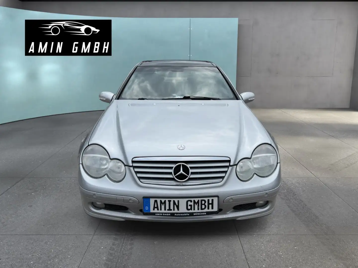 Mercedes-Benz C 230 Kompressor Sportcoupe Automatik Pano Zilver - 2