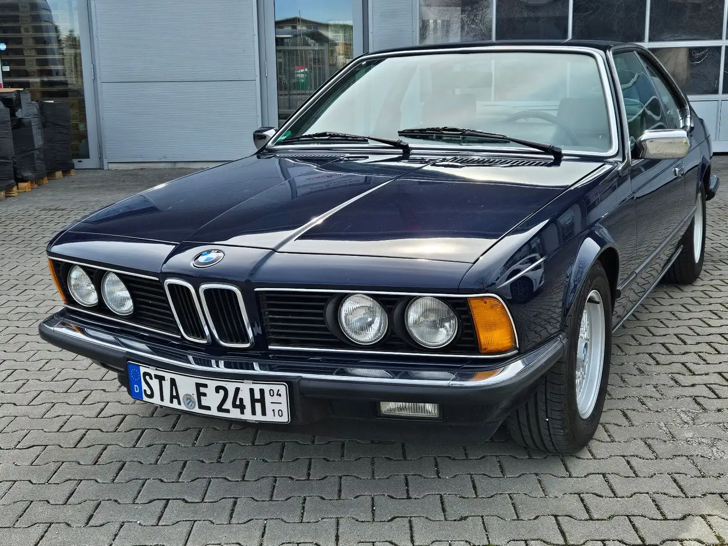 BMW 635 Csi   H-Zulassung Modrá - 1